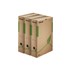 Obrázek Archivní boxy ECO - hřbet 8 cm / hnědá / 623916