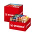 Obrázek Pastelky STABILO® Woody multifunkční XL školní set / 76 barev + 4 ks ořezávátek
