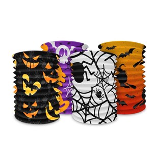 Obrázek Lampion roztahovací 15 cm - Halloween mix